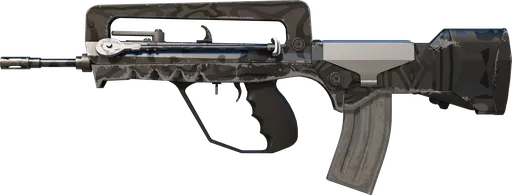 FAMAS Dark Water CS2 skin
