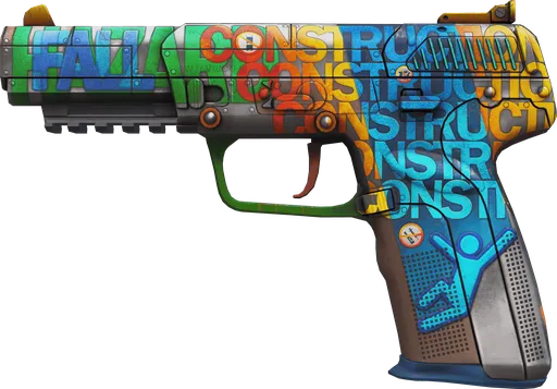 Five-SeveN Fall Hazard CS2 skin