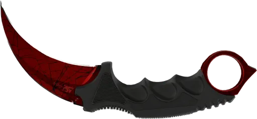 Karambit Crimson Web