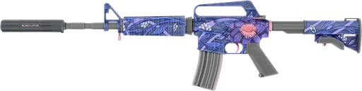 M4A1-S Black Lotus CS2 skin