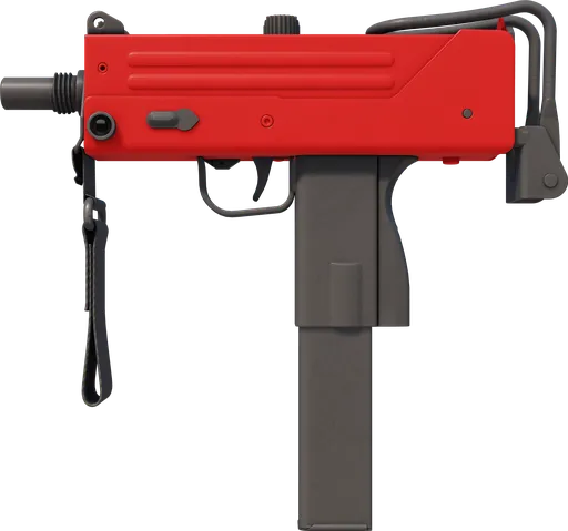 MAC-10 Candy Apple CS2 skin
