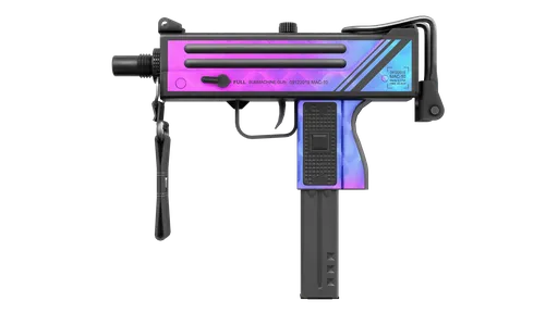 MAC-10 Disco Tech CS2 skin