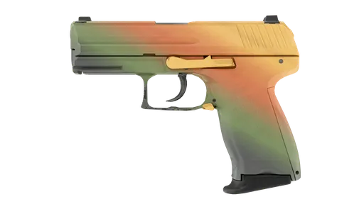 P2000 Amber Fade CS2 skin