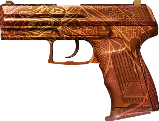 P2000 Imperial Dragon CS2 skin
