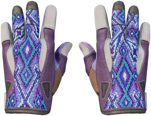 Violet Beadwork