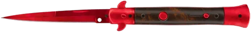 Stiletto Knife Doppler Ruby CS2 skin