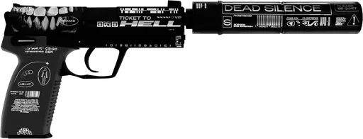 USP-S Ticket to Hell CS2 skin