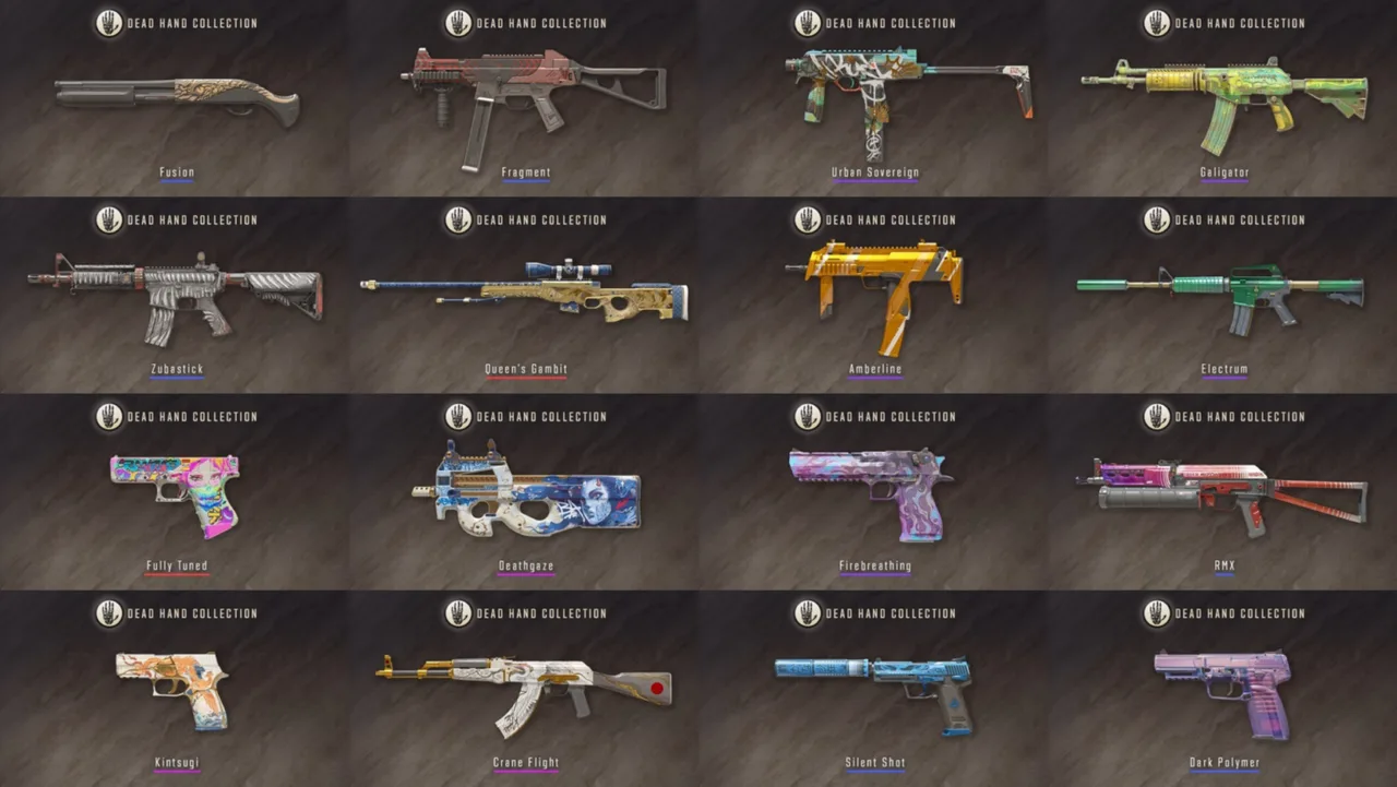 CS2 Dead Hand Collection: All Skins