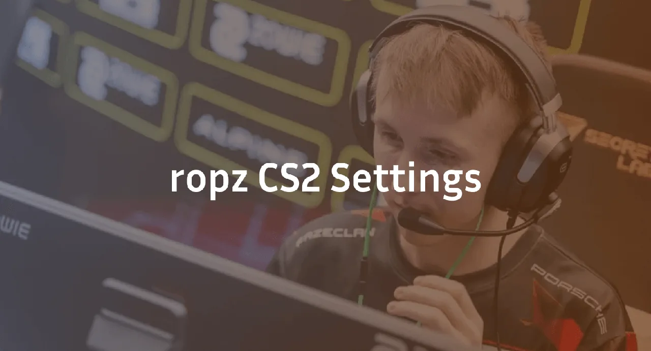 ropz CS2 Settings: Crosshair, Sensitivity & Config 2026