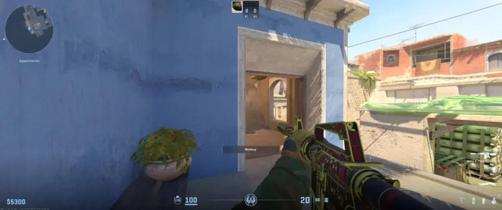 CT B site hold is mirage ct sided
