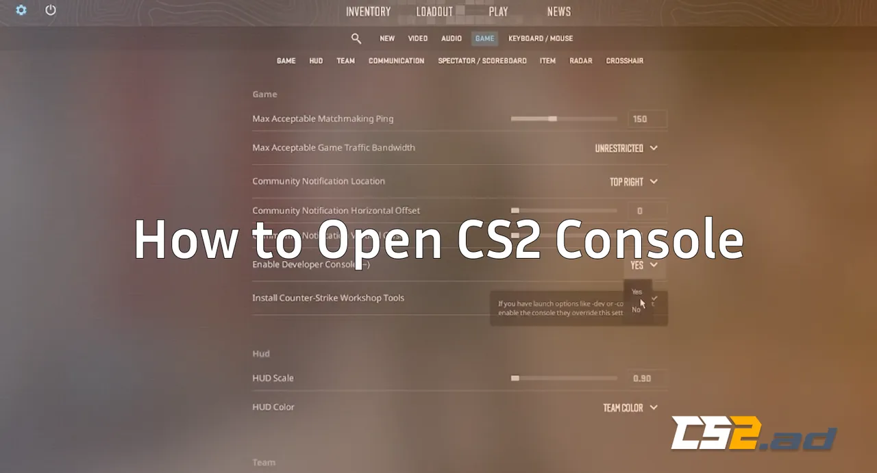 How to Open CS2 Console – Easy & Quick Steps
