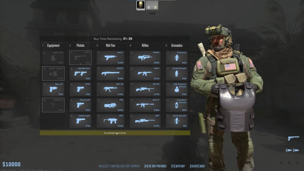 buy menu