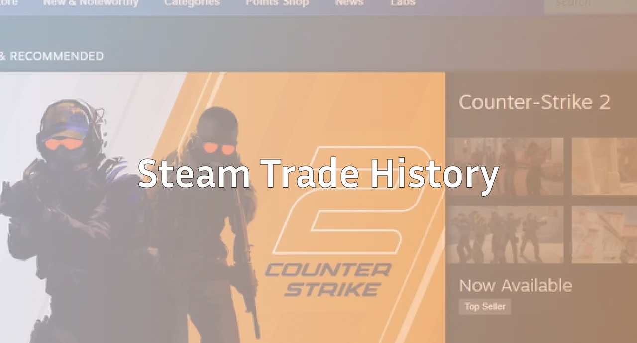 How to Check Steam Trade History (Quick Guide)