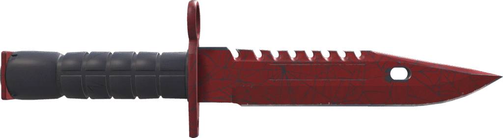 M9 Bayonet Crimson Web