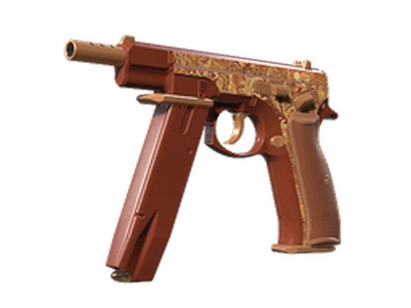 CZ75-Auto | Honey Paisley