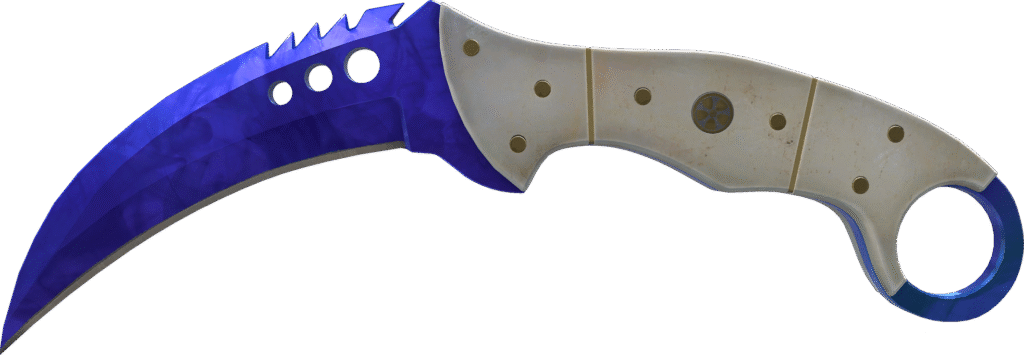 Talon Knife Doppler Sapphire