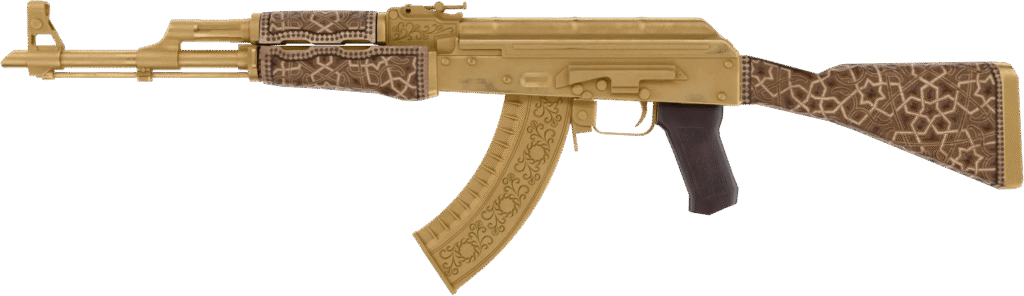 AK-47 Gold Arabesque